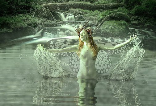 Harmonisation des Fées des Eaux Galloises Gwragedd Annwn