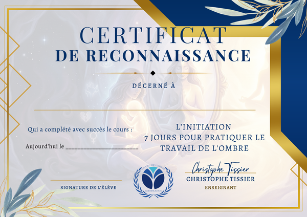 7 JOURS POUR PRATIQUER LE TRAVAIL DE L'OMBRE