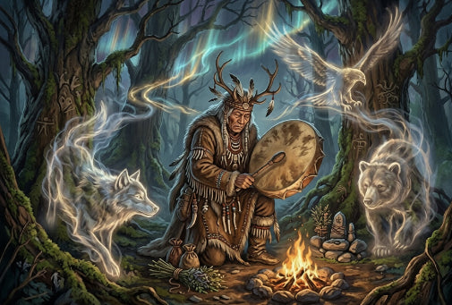 Entrez sur la Voie du Chaman — Le Parcours Fondateur en 5 Initiations