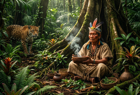 initiation des esprits et médecines amazonie