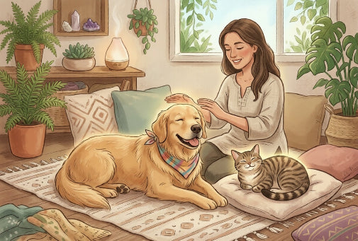 LES SOINS ÉNERGÉTIQUES POUR CHATS & CHIENS