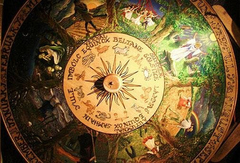 La Roue Païenne de l'Année - Un Lieu de Lumière - cours à distance en ligne de soins énergétiques