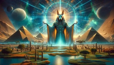 La Transition d'Anubis - Travailleurs de lumière - Un Lieu de Lumière - cours à distance en ligne de soins énergétiques