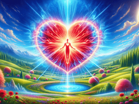 Le Pouvoir de l'Amour en Énergétique - Un Lieu de Lumière - cours à distance en ligne de soins énergétiques